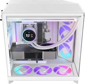 Фото: Корпус NZXT H9 Flow RGB White with window (CM-H92FW-R1) № 3 | KTC