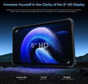 Планшет Oukitel RT3 Plus 4/128GB Black (RT3Plus_Black)