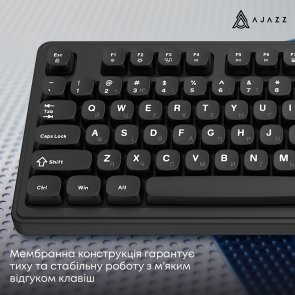 Клавіатура Ajazz AF98 USB Black (AF98-B)