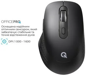 Фото: Миша OfficePro M265B Wireless Black № 6 | KTC