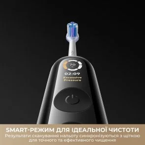 Фото: Електрична зубна щітка Mova Fresh 20 Sensus Black (ATS25B-BK) № 9 | KTC