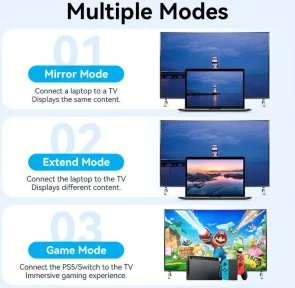 Фото: Кабель Vention v2.0 4K HDMI / HDMI 0.75m Black (AACBE) № 10 | KTC
