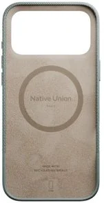 Фото: Чохол Native Union for Apple iPhone 17 Pro - RE Classic Slate Green (RECLA-GRN-NP25P) № 3 | KTC