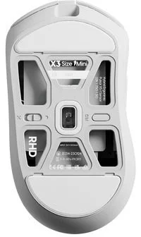 Фото: Миша Pulsar X3 Mini Wireless White (PX3R12) № 3 | KTC