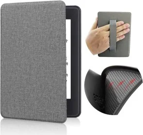 Фото: Чохол для електронної книги BeCover for Amazon Kindle Paperwhite 12th Gen / Kindle Colorsoft 2024 - Smart Case Gray (712846) № 3 | KTC