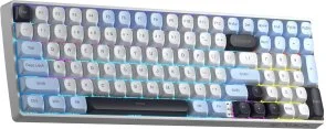 Фото: Клавіатура Aula S100 Pro Brown Switch WL/BT/USB White/Black (6948391205755) № 2 | KTC