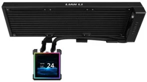 Фото: Система рідинного охолодження Lian-Li HydroShift II LCD-S 360 Fanless Black (G89.GHS2LCDS36NB.00) № 3 | KTC