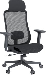 Крісло OfficePro Wave OC670 Black (OC670-B-B-B)