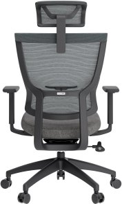 Крісло OfficePro Elegant OC600 Black/Dark Gray (OC600-B-DG-DG)