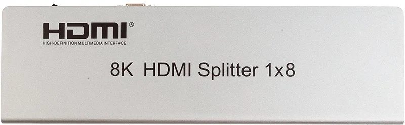 Фото: Сплітер PowerPlant HDMI 1x8 8K HDSP8K-8 (CA914678) № 2 | KTC