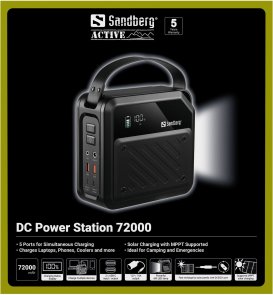 Батарея універсальна Sandberg DC Power Station 72000mAh 100W (421-22)