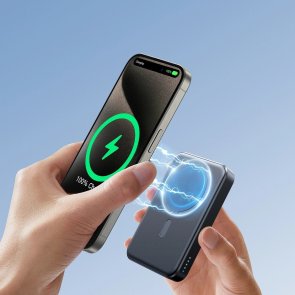 Батарея універсальна JoyRoom Magnetic Wireless JR-W020 10000mAh 20W Black (6941237118455)