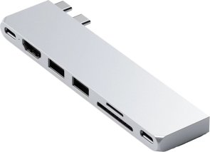 USB-хаб Satechi Pro Hub Slim Silver (ST-HUCPHSS)