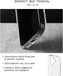 Фото: Чохол Native Union for Apple iPhone 17 - RE Clear (RECLE-TRA-NP25) № 8 | KTC