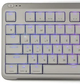 Фото: Клавіатура KZZI I75 Red Switch WL/BT/USB Grey (6977534870635) № 3 | KTC