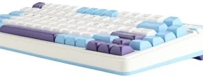 Фото: Клавіатура KZZI K75 Lite Rainbow Switch WL/BT/USB Blue Sea (6935280824654) № 4 | KTC