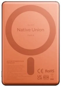 Фото: Батарея універсальна Native Union Active Magnetic 5000mAh 15W Apricot Crush (ACTPB-5KMS-APR) № 2 | KTC