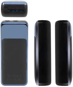 Фото: Батарея універсальна Riva RivaPower VA1080 30000mAh 65W Black (VA1080 (Black)) № 4 | KTC