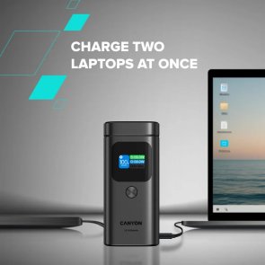 Батарея універсальна Canyon Powerbank OnPower 150 15000mAh 100W Qi2 15 (CNS-CPB150DG)