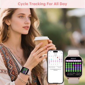 Смарт годинник Oukitel V3 Pink (6941749818607)