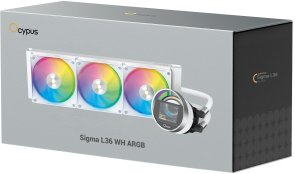Система рідинного охолодження Ocypus Sigma L36 WH ARGB (SIGMA-L36-WH3AAWWN00X-GL)