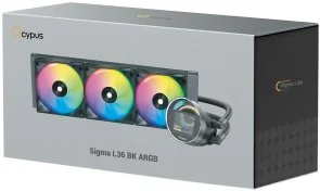 Фото: Система рідинного охолодження Ocypus Sigma L36 BK ARGB (SIGMA-L36-BK3AAWWN00X-GL) № 6 | KTC