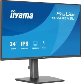 Фото: Монітор iiyama ProLite XB2493HSU-B1 Black - 23.8" IPS / 1920×1080 / 120 Гц / Pivot / HAS № 3 | KTC