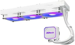 Фото: Система рідинного охолодження AsRock PRO WHITE 360 ARGB № 4 | KTC