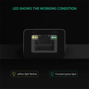 Мережева карта UGREEN US236 Black (50307)