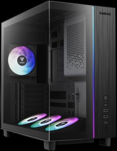 Корпус Gamdias Atlas M4 Black with window (4711514503791)