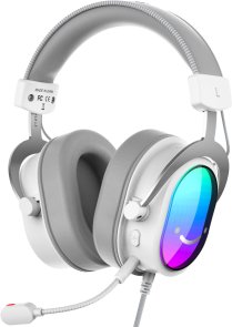 Гарнітура Fifine H16W 7.1 RGB White