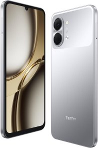 Смартфон TECNO Spark Go 3 KM3 4/64GB Titanium Grey (4894947105289)