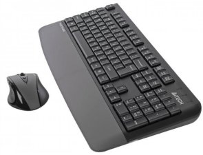 Комплект клавіатура+миша A4tech FG2500S Plus Wireless Grey (FG2500S Plus Grey)