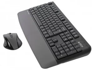 Фото: Комплект клавіатура+миша A4tech FG2500S Plus Wireless Grey (FG2500S Plus Grey) № 4 | KTC