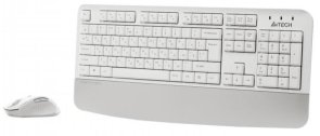 Комплект клавіатура+миша A4tech FG2500S Plus Wireless White (FG2500S Plus White)