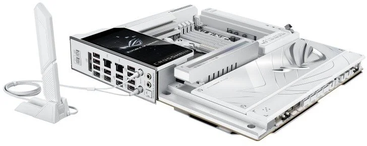 Фото: Материнська плата ASUS ROG Crosshair X870E Glacial № 4 | KTC