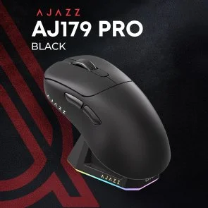 Фото: Миша Ajazz AJ179 Pro WL/BT/USB Black (AJ179-PRO-B) № 5 | KTC