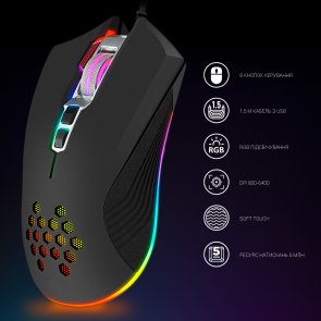 Миша GamePro Phoenix GM543 Black