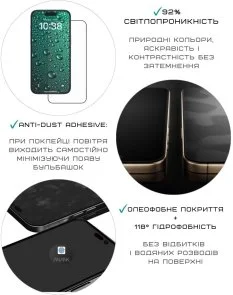 Фото: Захисне скло Anank for iPhone Air - 3D Invisible 5X Reinforced (6975593907699) № 3 | KTC