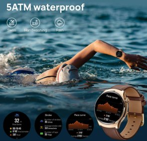 Смарт годинник Mibro Lite 3 Pro 45mm Rose Gold (XPAW019RG)