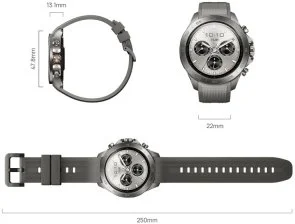 Фото: Смарт годинник Mibro GS Explorer S 48mm Titanium Silicone (XPAW023TS) № 6 | KTC