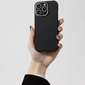 Фото: Чохол Proove for iPhone 16 Pro - Carbon Slim with Magnetic Ring Sunflare (PCCSIP16P058) № 4 | KTC