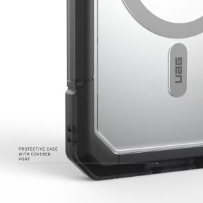 Чохол UAG for Samsung S26 Ultra - Trooper with Magnet Clear/Ash (214516114G31)