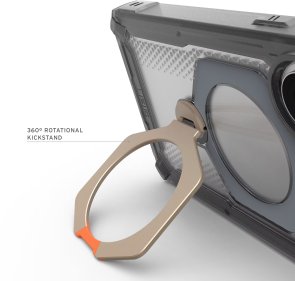 Чохол UAG for Samsung S26 Ultra - Plasma XTE 360 with Magnet Ash/Pop Orange (214525113131)