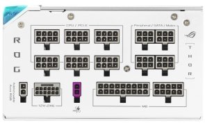 Блок живлення ASUS ROG Thor 1200W Platinum III White Edition (ROG-THOR-1200P3-WHITE-GAMING)