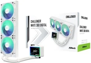 Фото: Система рідинного охолодження AsRock Challenger White 360 Digital (CHALLENGER WHITE 360 DIGITAL) № 11 | KTC