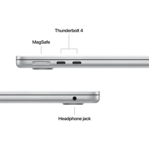 Фото: Ноутбук Apple MacBook Air 13.6 M5 10GPU Silver (Z1L0002CZ) № 7 | KTC