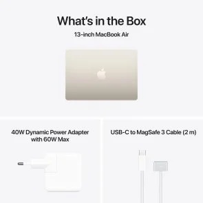Фото: Ноутбук Apple MacBook Air 13.6 2026 M5 10GPU Starlight (MDHC4) № 9 | KTC