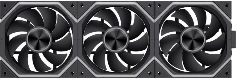 Кулер Gamemax FN12A-N2 Wireless Black 3pcs (FN12A-N2 WL)