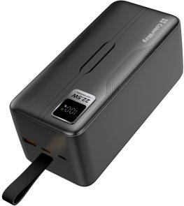 Батарея універсальна ColorWay Power Bank 50000mAh Digital Display 22.5W Black (CW-PB500LPC5BK-PDD)